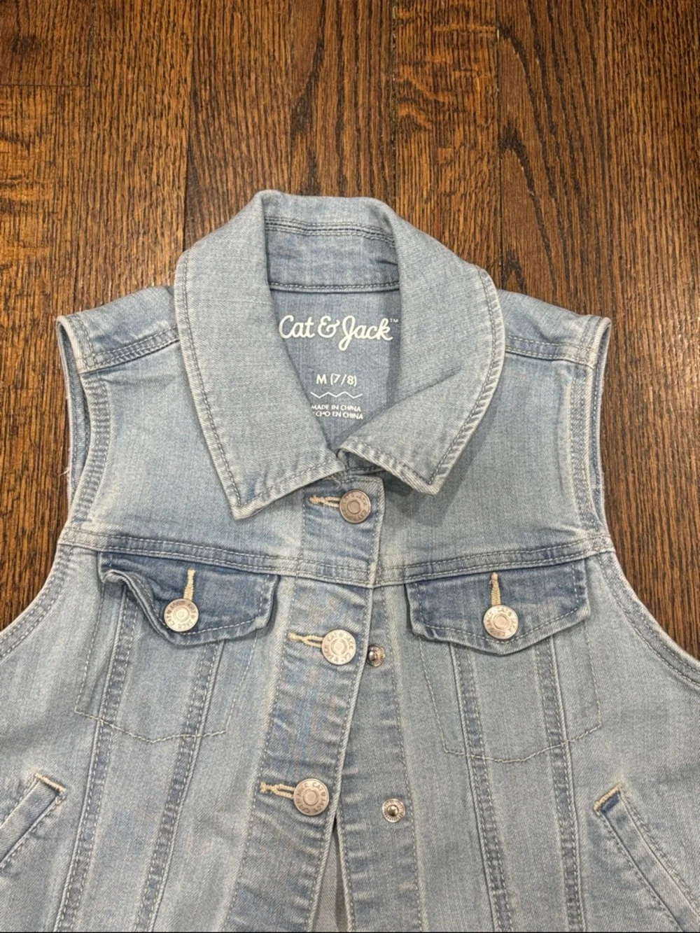 Cat & Jack sleeveless denim